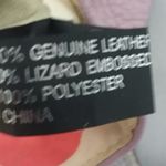 MAXX NEW YORK Leather Purse Shoulder Bag Women's 2 Tone Purple/Gray Purple Photo 9