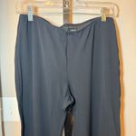 St. John Collection ‎ Cropped Dress Pants Pull On Black Size 6 Photo 1