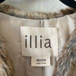 Ilia Fur Leather Vest Size M Size M Photo 2