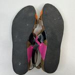 Rafting Goldstar Size 40 9.5 Sandal Soft Footbed Patent Micro Leather Strappy Photo 11