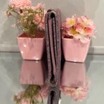 Salvatore Ferragamo Pink Lizard Skin Wallet Photo 7