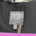 Vince Camuto Black Fuzzy Vest Photo 2