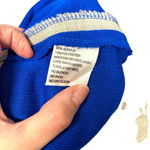 Misook Exclusively Cardigan Blazer Royal Blue Gray Stripe Button Front Size XL Photo 7