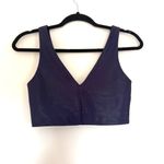 Spiritual Gangster  Deep Blue V-Neck long line bra Photo 1