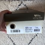 Spring Step  Firefly burgundy black leather slip-on comfy shoes women's 38 [READ] Photo 1