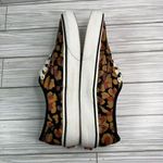 Vans Authentic Leopard Women's 7.5 Men's 6 Black Inca Gold Athletic Skate Shoes Photo 4