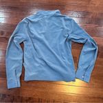 Zoa New York Blue long sleeve wrap top size medium Photo 3