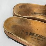 Birkenstock  Red Cherry Madrid Birko-Flor Leather Sandals Size 40 / 10 Photo 1
