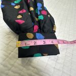 Lafayette 148  New York 100% Silk Black Doha Scattered Dot Print Wrap Dress Photo 8