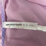 Out From Under  Sz XL Urban Outfitters Lavender Lilac Lettuce Trim Sheer Cami Top Photo 5