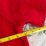 H&M NWT  Red Button-Up Short Sleeve Knit Cardigan Sweater Size Medium Photo 4