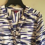 212 medium blue long sleeved top Photo 2