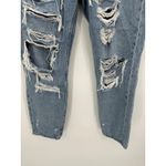 H&M &Denim Boyfriend Low Waist Light Wash Blue Denim Jeans Women's Size 4 Photo 2
