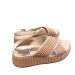 M. Gemi The Lucrezia Sandal in ecru 41 Tan Size 10 Photo 2