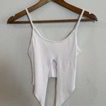 Urban Outfitters UO Crop Split Front Ribbed Tank Photo 0