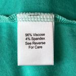 Vera Bradley Tank Teal w/ Patterned Trim Racerback Top Sz S EUC Photo 8