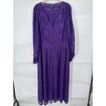 City Chic  Sweet Sass Midi Dress Women 18 Purple Whimsigoth Vampire Witchy Fairy Photo 1