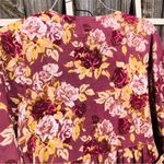 April Cornell Cotton Floral midi dress M Brown Size M Photo 11