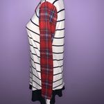 7th Ray Boutique Plaid and Stripes Mixed Print Top Photo 6