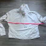 Sweaty Betty  Cream Funnel Neck Long Sleeve Sweatshirt Size M Comfy Fall Cabin Photo 8