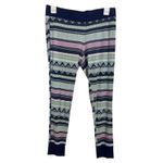 Victoria's Secret Victoria’s Secret Fair Isle Thermal Winter Pajama Set Size Small Waffle Henley Photo 2