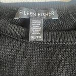 Eileen Fisher  Black Side Tie Sweater Tunic Size XL Photo 3