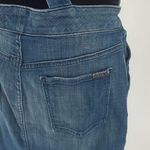 7 For All Mankind BLUE FASHION OVERALL STRETCH DRESS MEDIUM BROKEN Size 29 NWT Photo 7