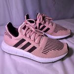 Adidas  Blush Pink and Dark Brown Sneakers Photo 10