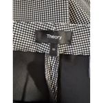 Theory  Dress Pants Black White Houndstooth Stretchy Womens Size 10 Photo 5