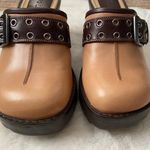 Two Lips Brown and Tan Clog Sandals, Size 8, New in Box Photo 15