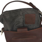 Brighton  Brown Ferrara elliette Embossed Leather Bucket Bag Photo 8