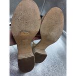 Soludos  Capri Suede Block Heel Espadrille Sandals Beige Tan Shoes Size 9.5 Photo 6
