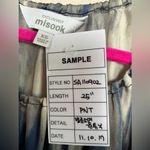 Misook NWT Exclusively  Chiffon Boho Tie Dye Balloon Sleeve SAMPLE Blouse XS Photo 6