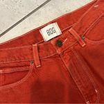 BDG  High Rise Split Hem Jeans Orange SIZE 27 Photo 4
