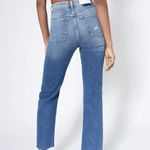 RE/DONE  70s Ultra High Rise Stove Pipe Vintage jeans Indigo Destroy size 28 DR Photo 1