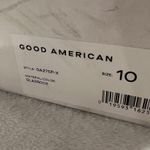 Good American Silver Stiletto Heels size 10 Photo 3