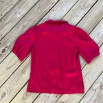 Wrangler  Women's Vintage Red Satin Blouse Size M Photo 1