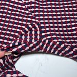 Boden Hampshire Red Geometricā Print Ponte Knit Ankle Crop Pants Teacher Spring Size 8 Photo 9