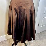 Cache Vintage Caché Fit and Flare Party Dress Stiff Hem Satin Skirt Size 6💛 Photo 8