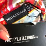 Pretty Little Thing | Floral Oversized Blouse Sz S Photo 6