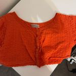 Urban Outfitters  orange crop top  Photo 0