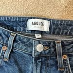 AGOLDE  Devon Low Rise Stovepipe Blue Jeans Denim Organic Cotton Women Size 26 Photo 2