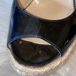 Jimmy Choo  Patent Leather Espadrille Wedges 41 Photo 8
