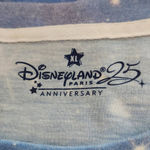  Blue Universe Disneyland Paris Anniversary T-Shirt Size XL Disney T-Shirt Photo 4