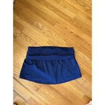 Title Nine  Splash Sun Swim Skort Navy Blue Size Medium Skirt Beach Vacation Photo 1