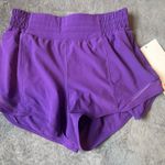 Lululemon  Hotty Hot High-Rise Lined Short 2.5" College Purple Size 4 Photo 1
