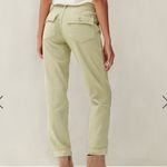 Lucky Brand Pink and White Lucky Mid Rise Utility Pants Photo 4