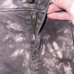 Elle  Tie-Dye Bleach Denim Mini Skirt Photo 2