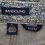 Blue Print Denim Pedal Pushers Size 16 Bandolino Brady Shorts Photo 7
