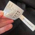 Shona joy Ruffle Front Tie Waist Midi Dress Black Photo 6